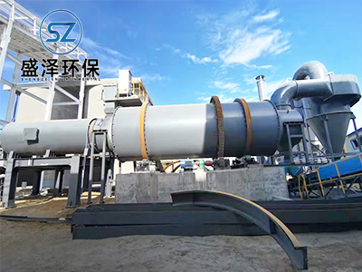 60吨河沙三筒烘干机