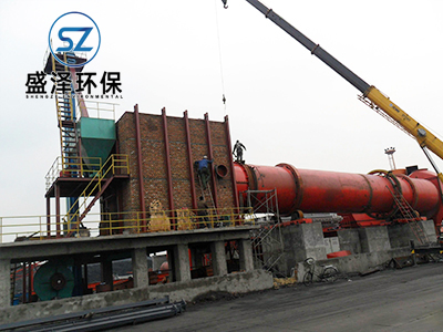 脱水石膏单筒烘干机